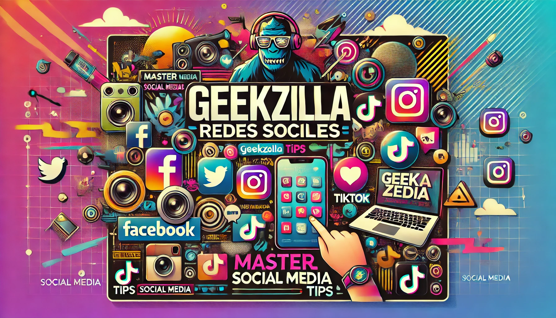 Geekzilla Redes Sociales